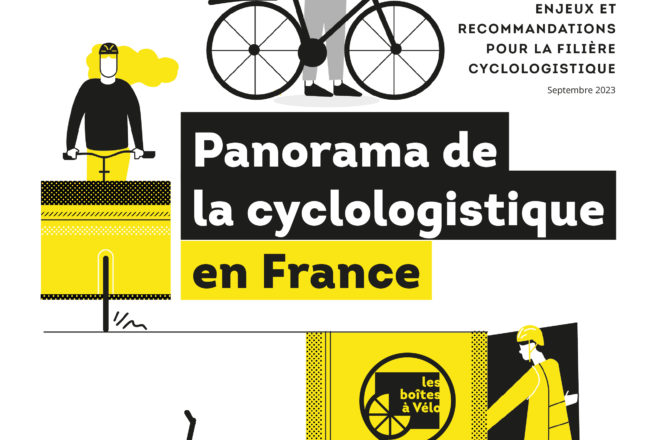 Panorama de la cyclologistique en France : état des lieux, enjeux et recommandations pour la filière cyclologistique