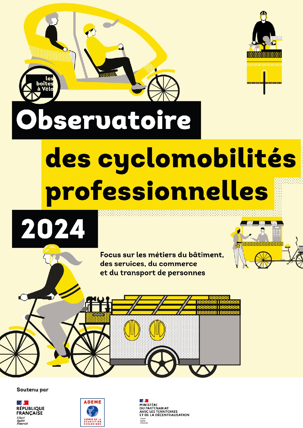 Observatoire des Cyclomobilités Professionnelles 2024 : 3e édition de l’étude phare des Boîtes à Vélo